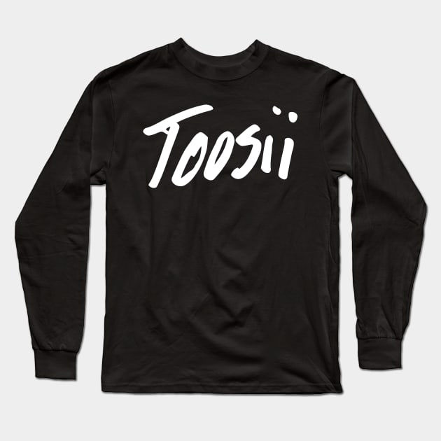 Toosii Merch Toosii Logo Long Sleeve T-Shirt by Thomas-Mc